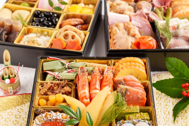 おせち料理の画像