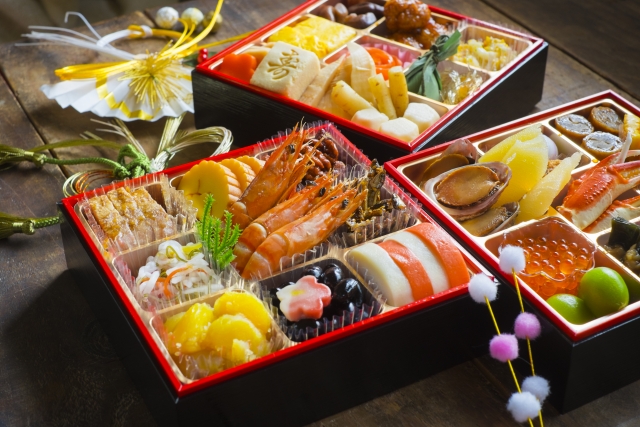 おせち料理の画像