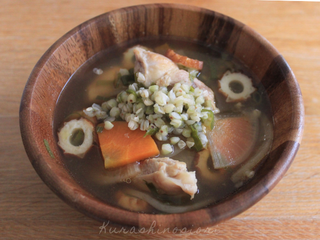 そばの実雑炊の画像